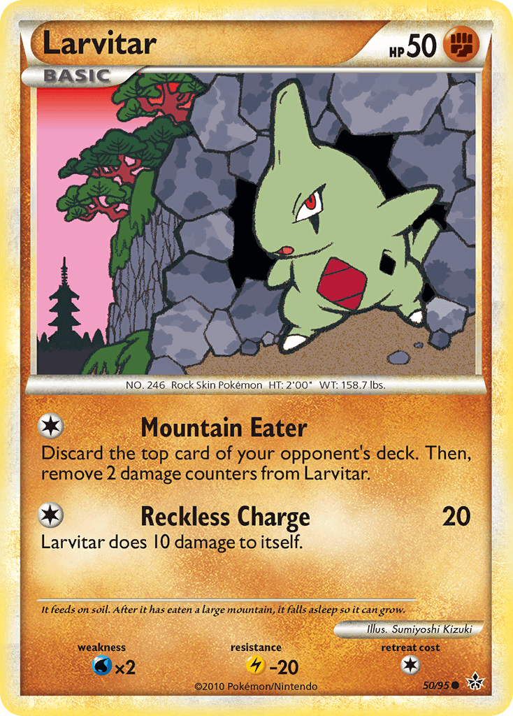 Larvitar HGSS2-50