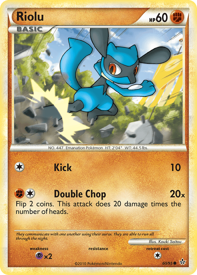 Riolu HGSS2-60