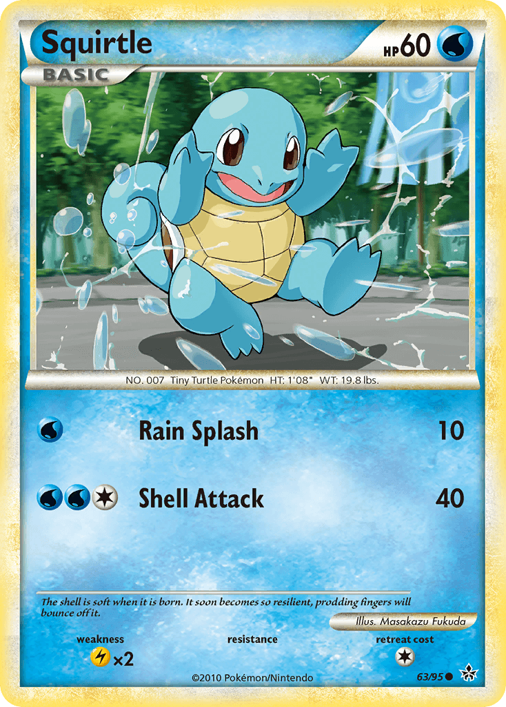 Squirtle HGSS2-63