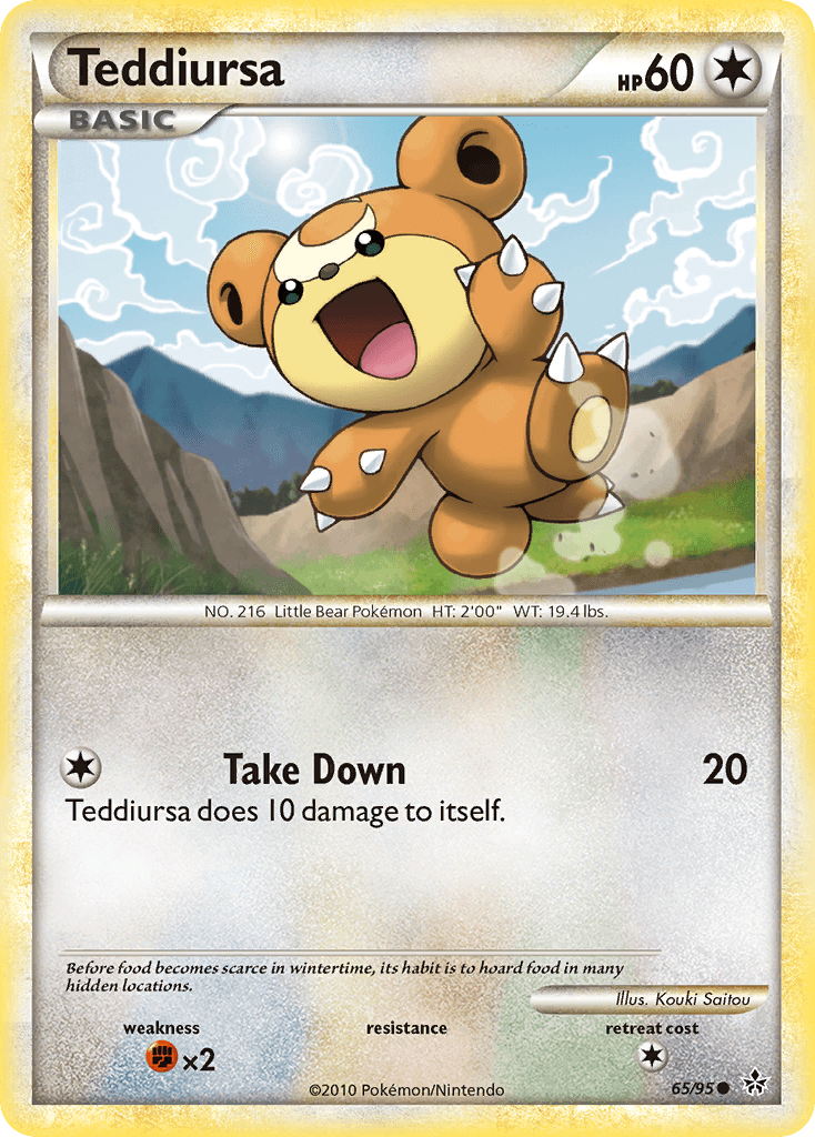 Teddiursa HGSS2-65