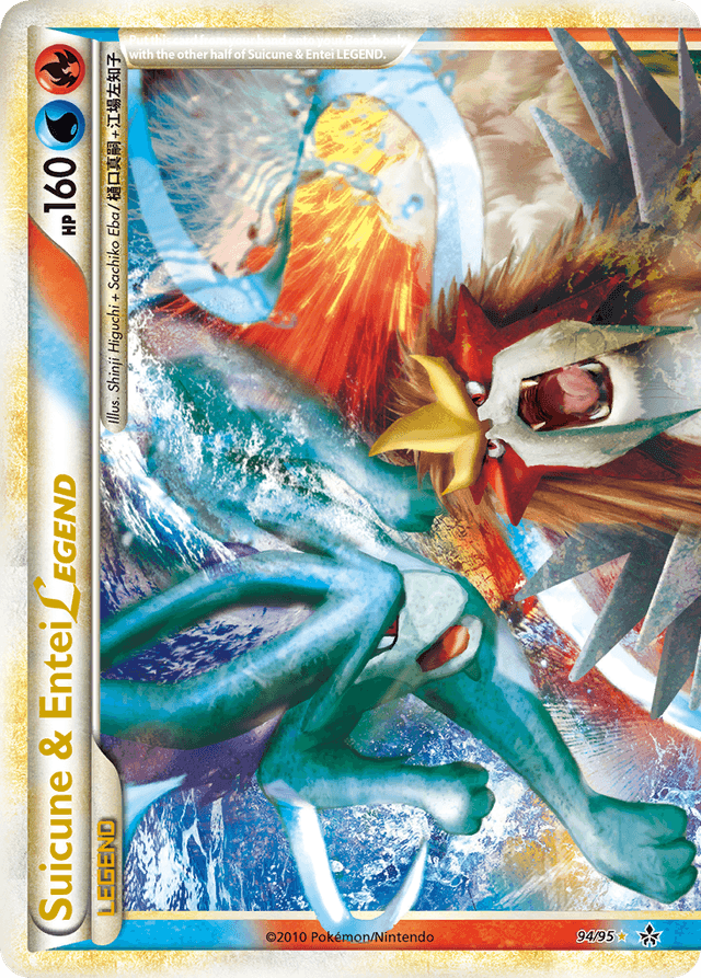 Suicune & Entei LEGEND HGSS2-94