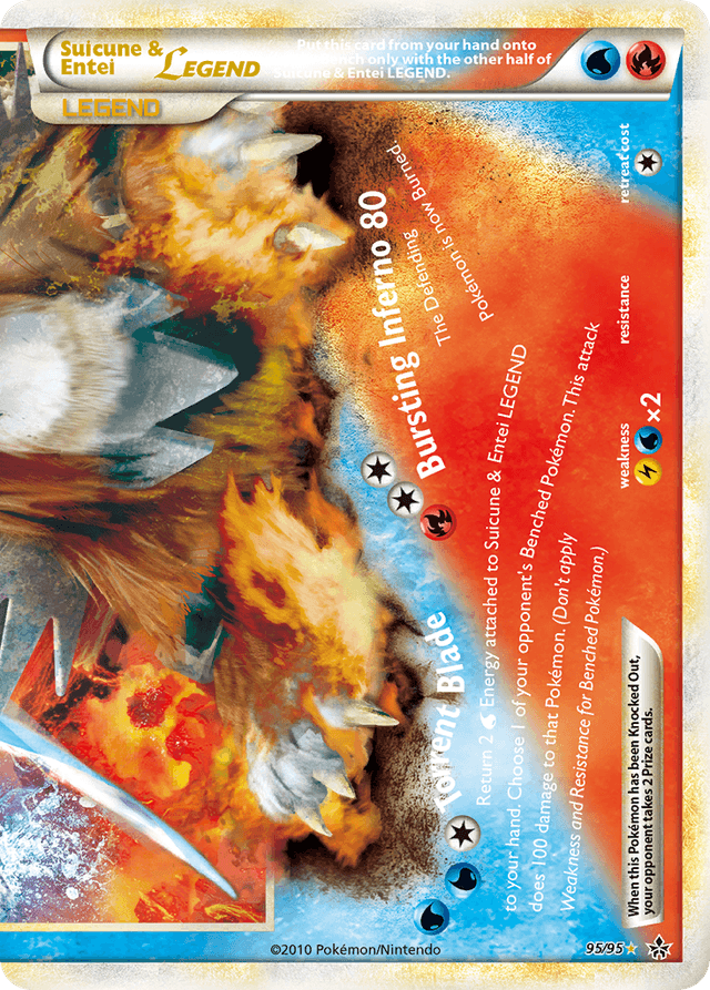 Suicune & Entei LEGEND HGSS2-95
