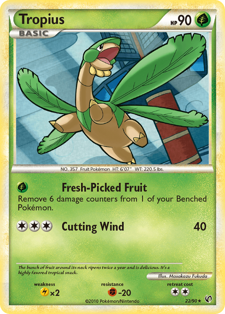 Tropius HGSS3-22