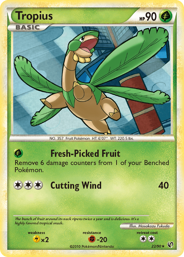 Tropius HGSS3-22