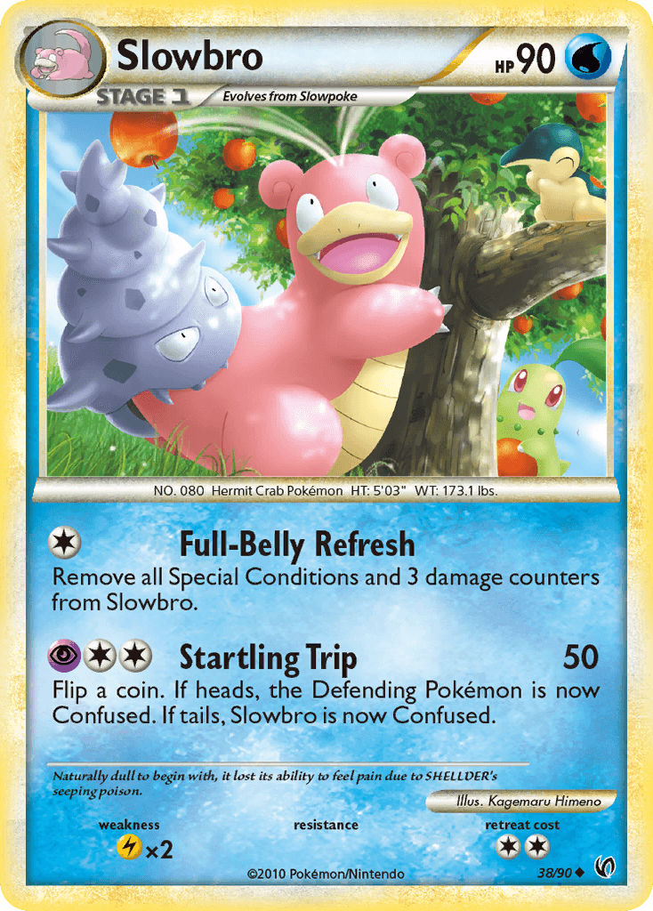 Slowbro HGSS3-38