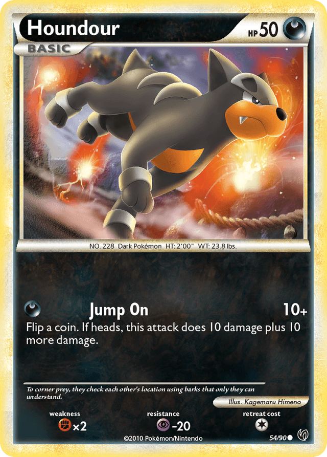 Houndour HGSS3-54