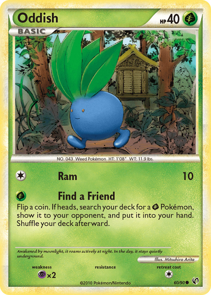 Oddish HGSS3-60