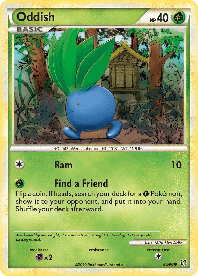 Oddish HGSS3-60
