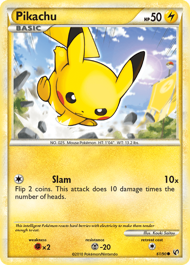 Pikachu HGSS3-61