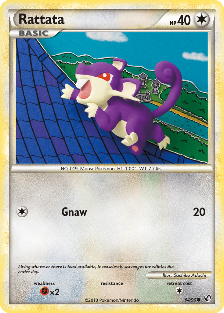 Rattata HGSS3-64