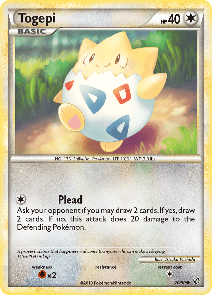 Togepi HGSS3-70