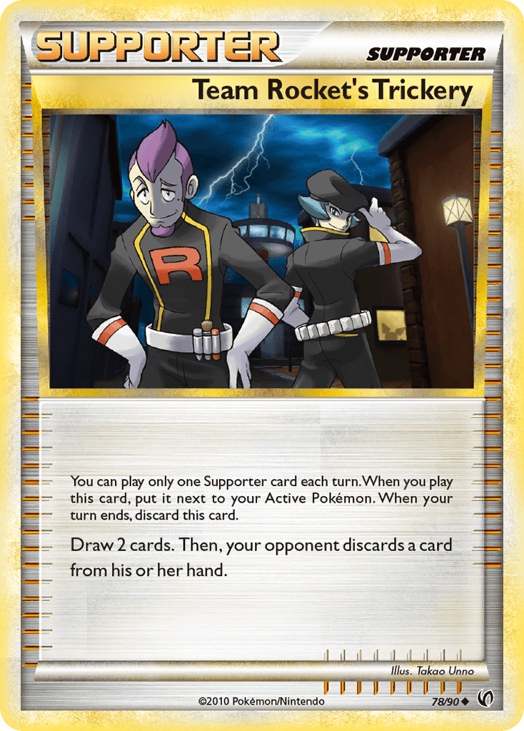 Team Rocket's Trickery HGSS3-78