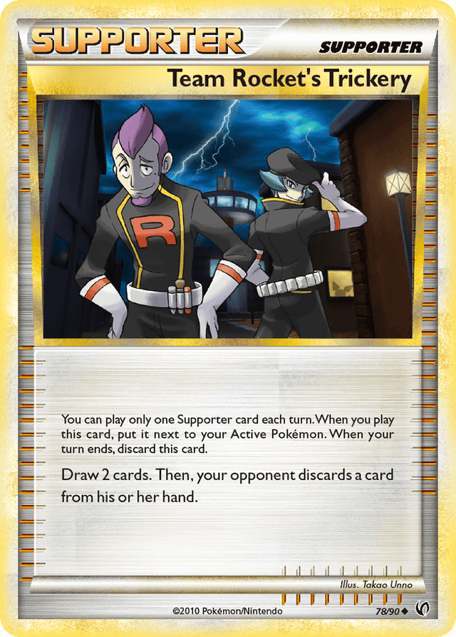 Team Rocket's Trickery HGSS3-78