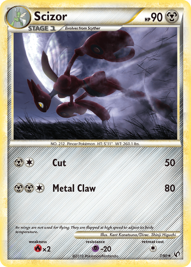 Scizor HGSS3-7