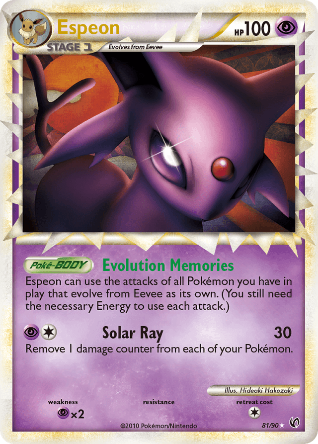 Espeon HGSS3-81