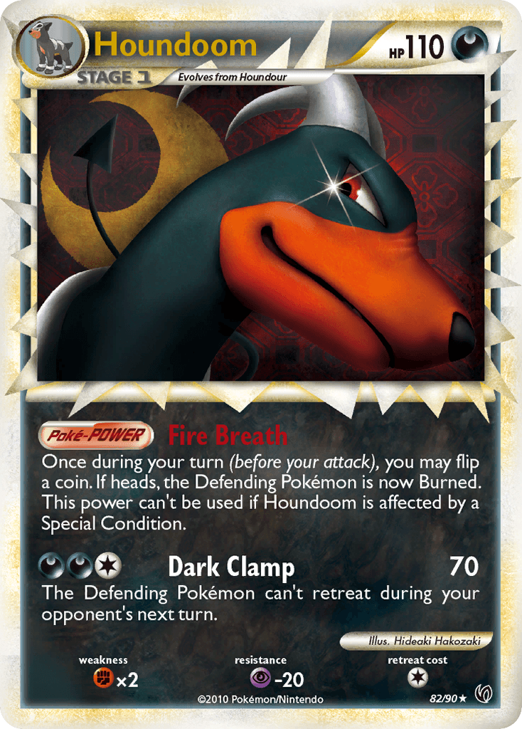 Houndoom HGSS3-82