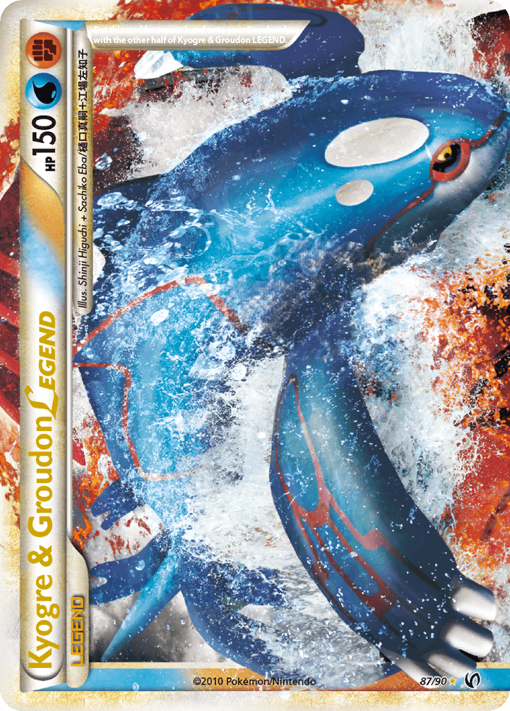 Kyogre & Groudon LEGEND HGSS3-87