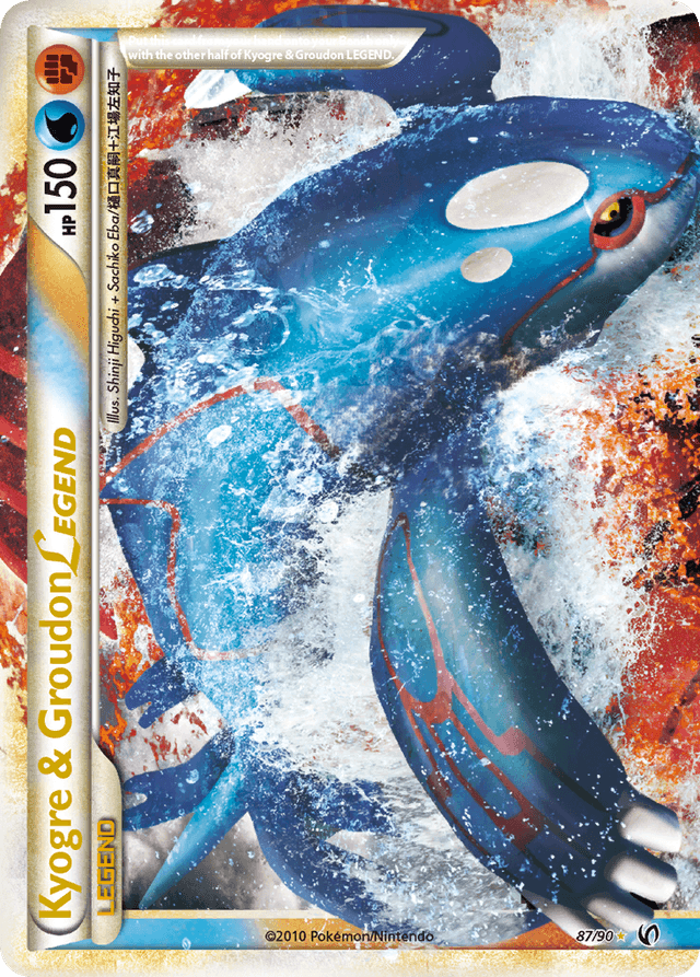 Kyogre & Groudon LEGEND HGSS3-87