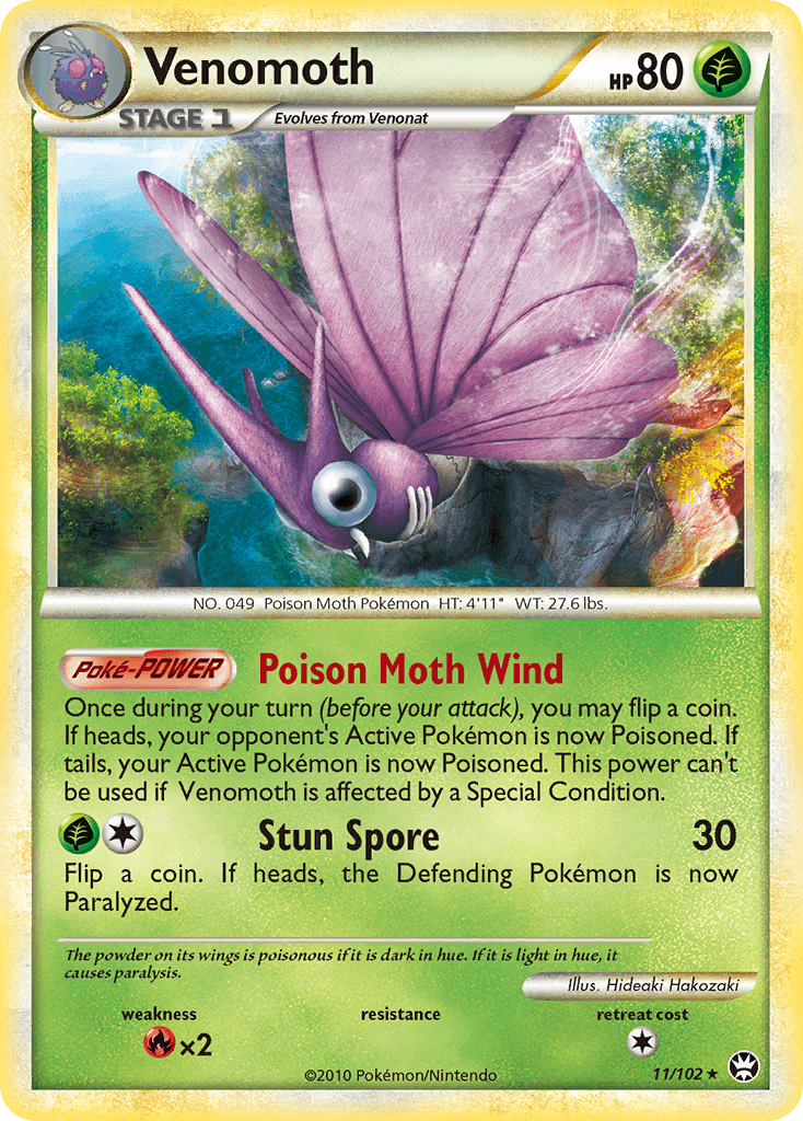 Venomoth HGSS4-11