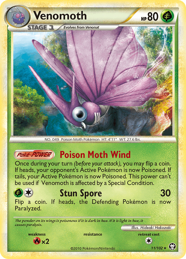 Venomoth HGSS4-11