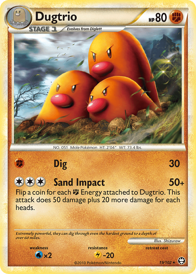 Dugtrio HGSS4-19