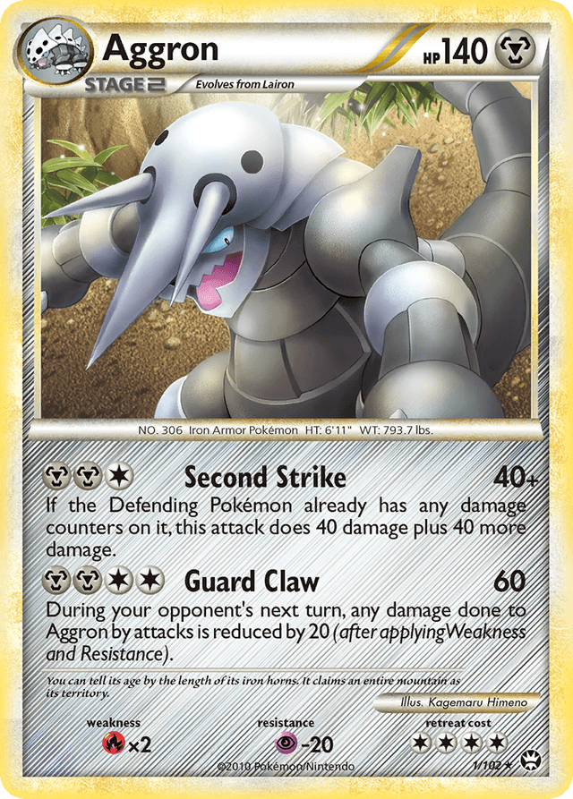 Aggron HGSS4-1