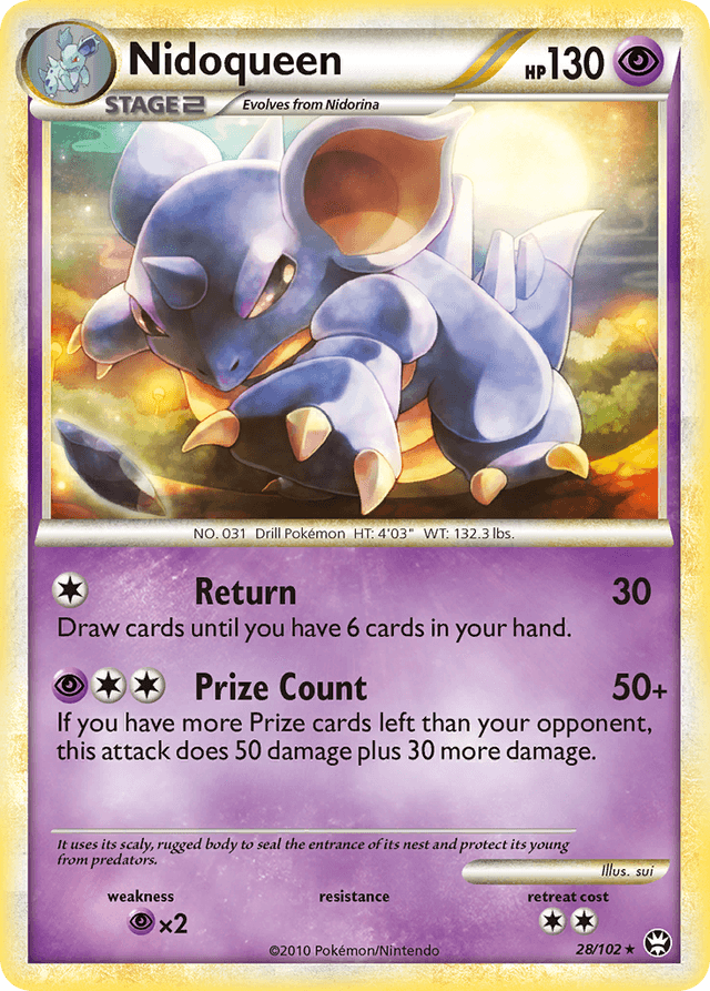 Nidoqueen HGSS4-28
