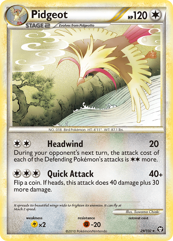 Pidgeot HGSS4-29