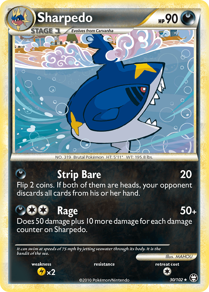 Sharpedo HGSS4-30