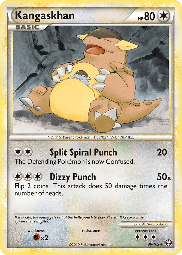 Kangaskhan HGSS4-36
