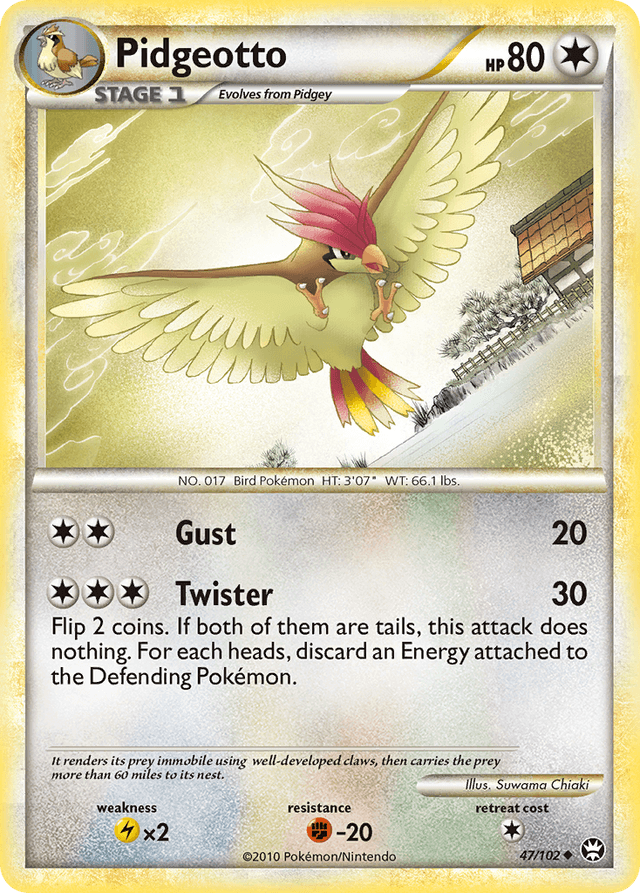 Pidgeotto HGSS4-47