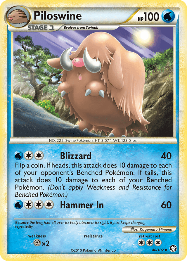 Piloswine HGSS4-48