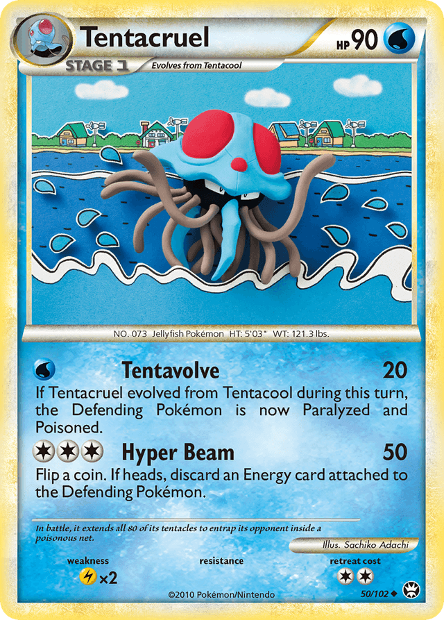 Tentacruel HGSS4-50