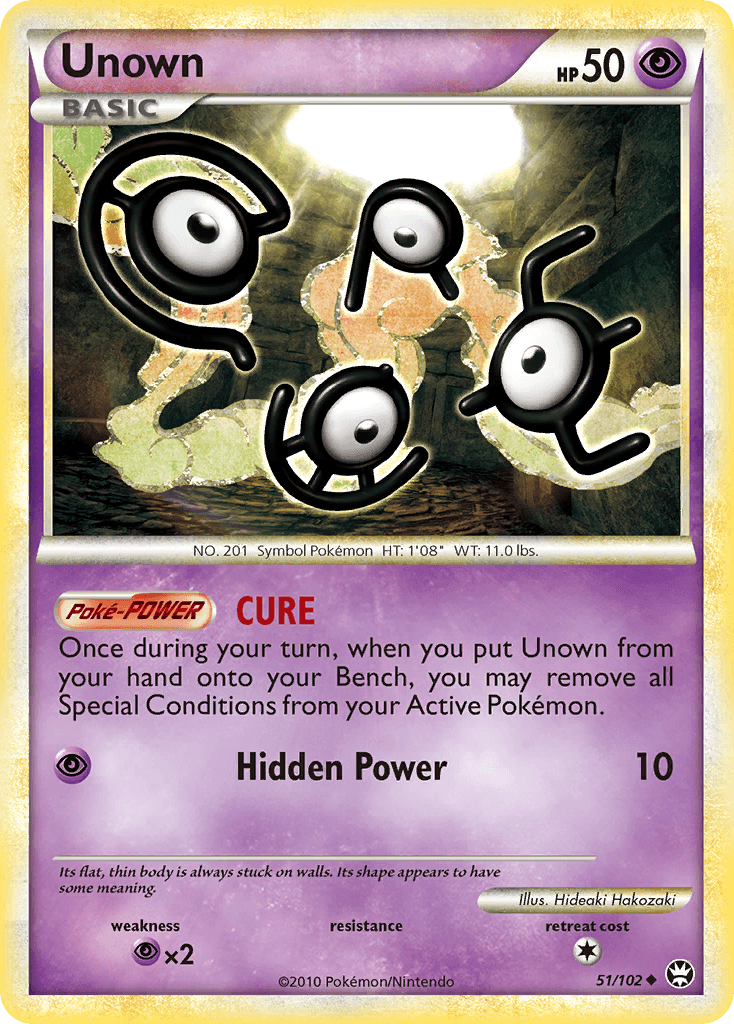 Unown HGSS4-51