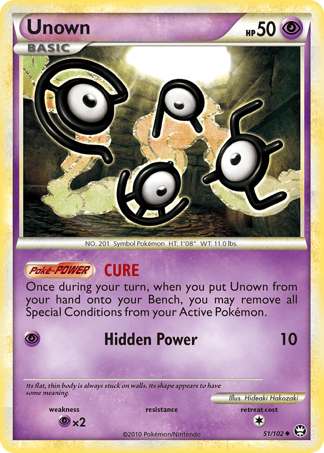 Unown HGSS4-51