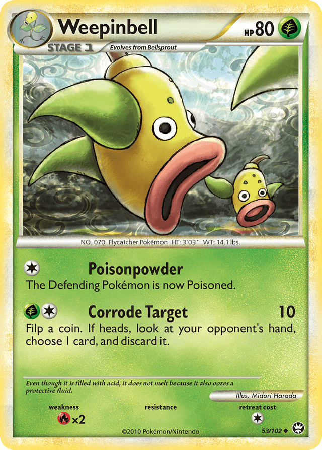 Weepinbell HGSS4-53