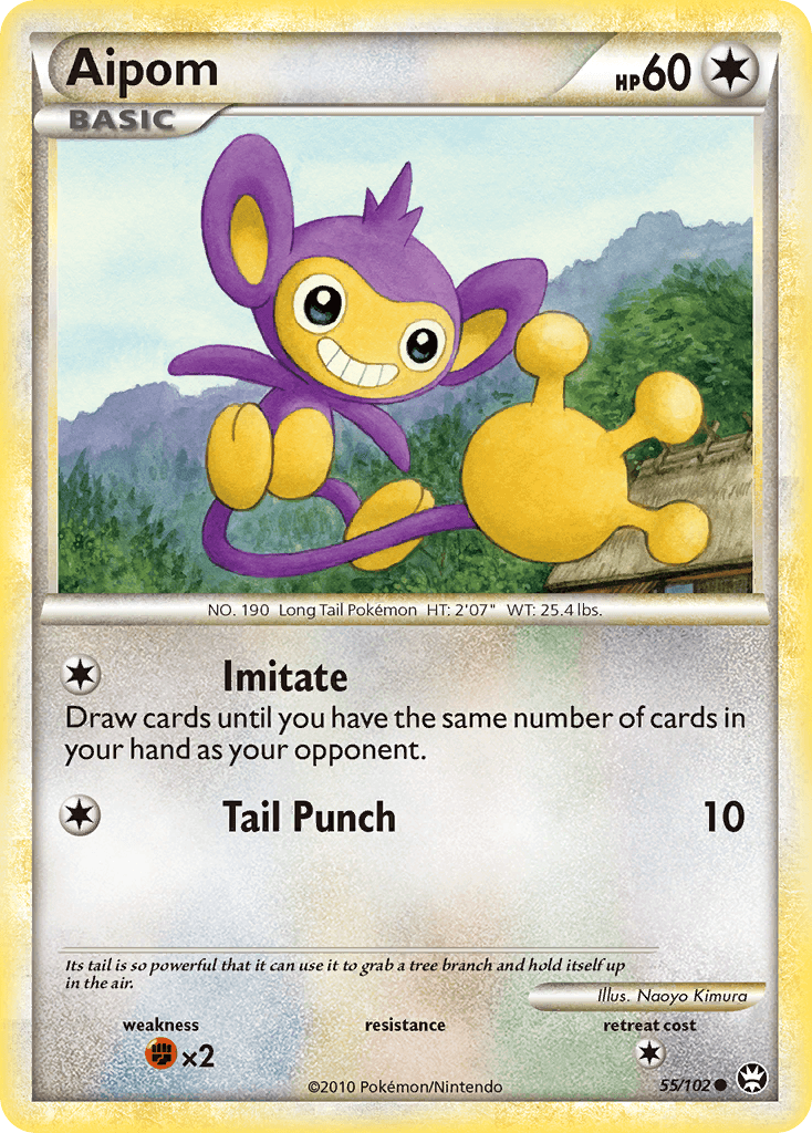 Aipom HGSS4-55