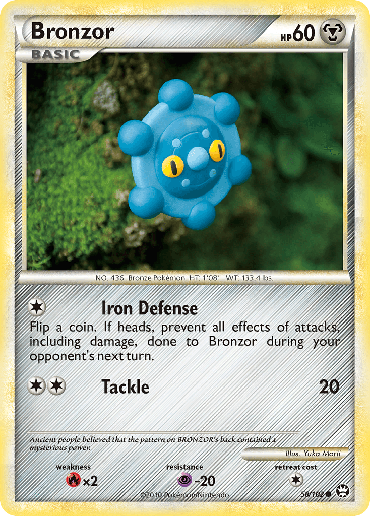 Bronzor HGSS4-58