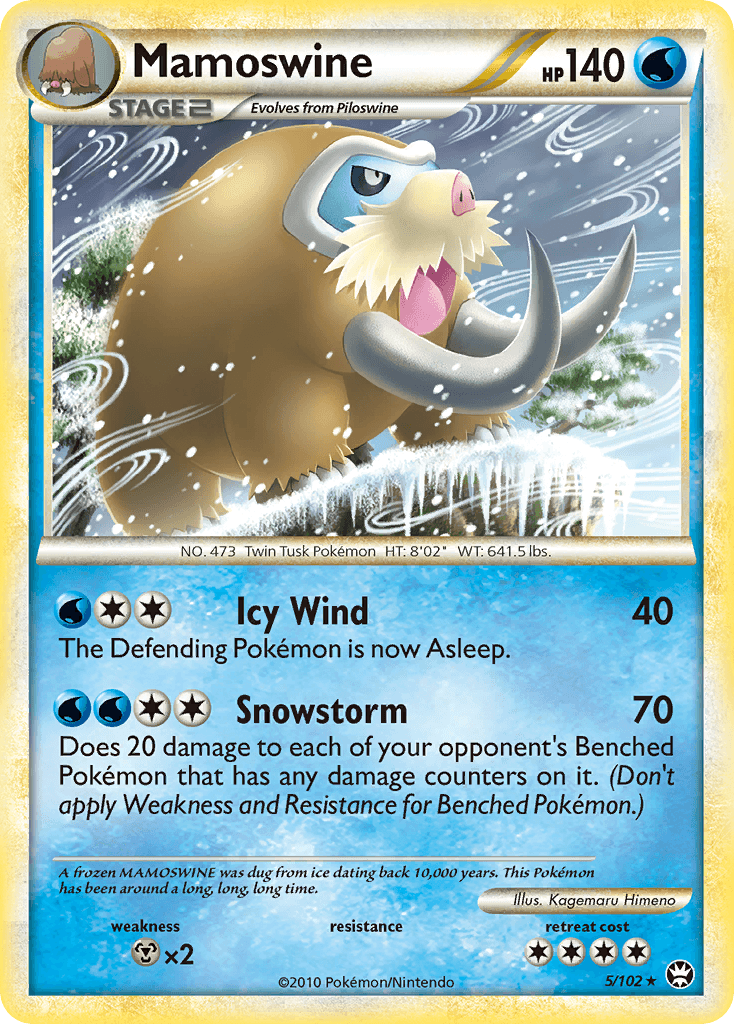 Mamoswine HGSS4-5