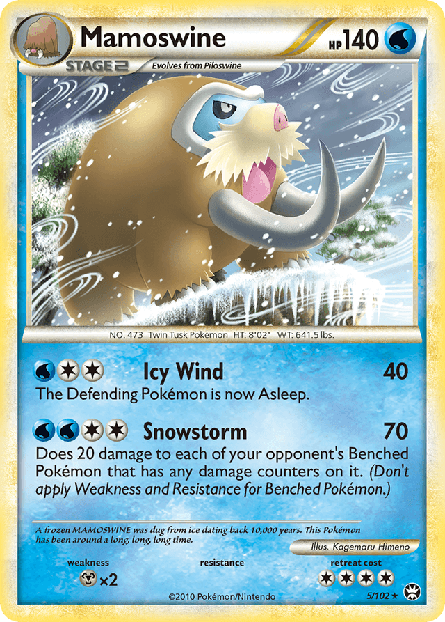Mamoswine HGSS4-5