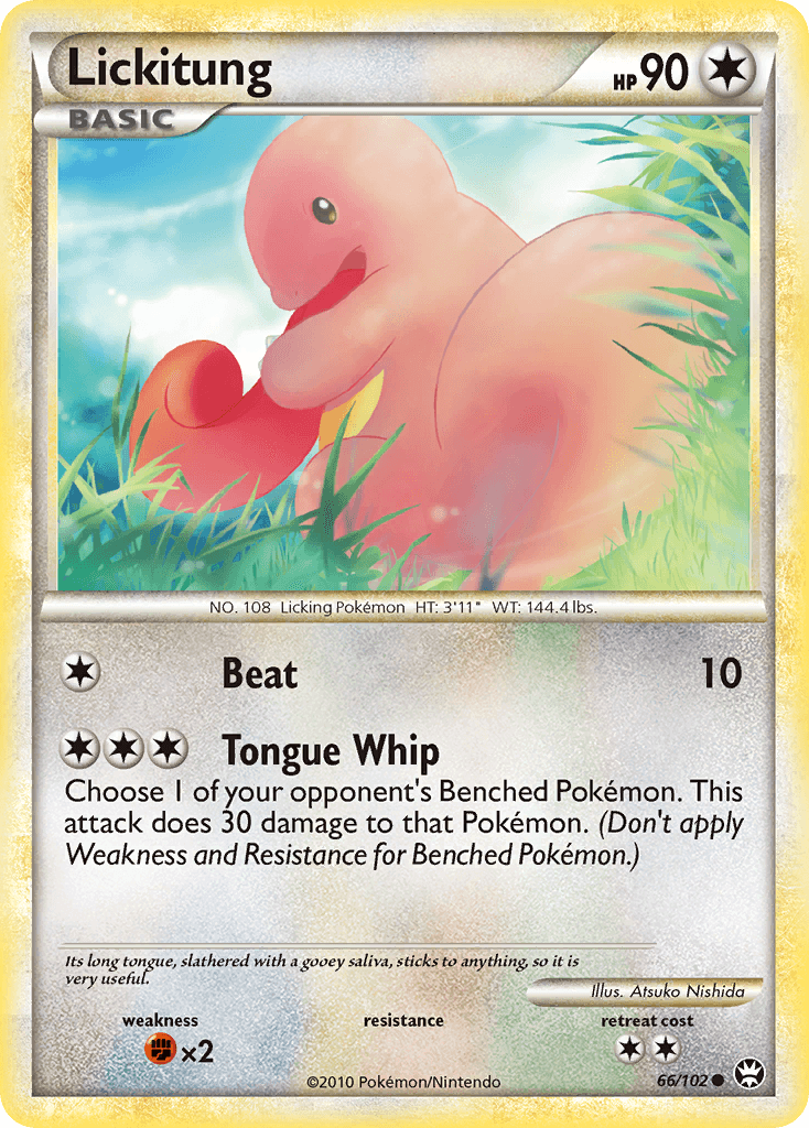 Lickitung HGSS4-66