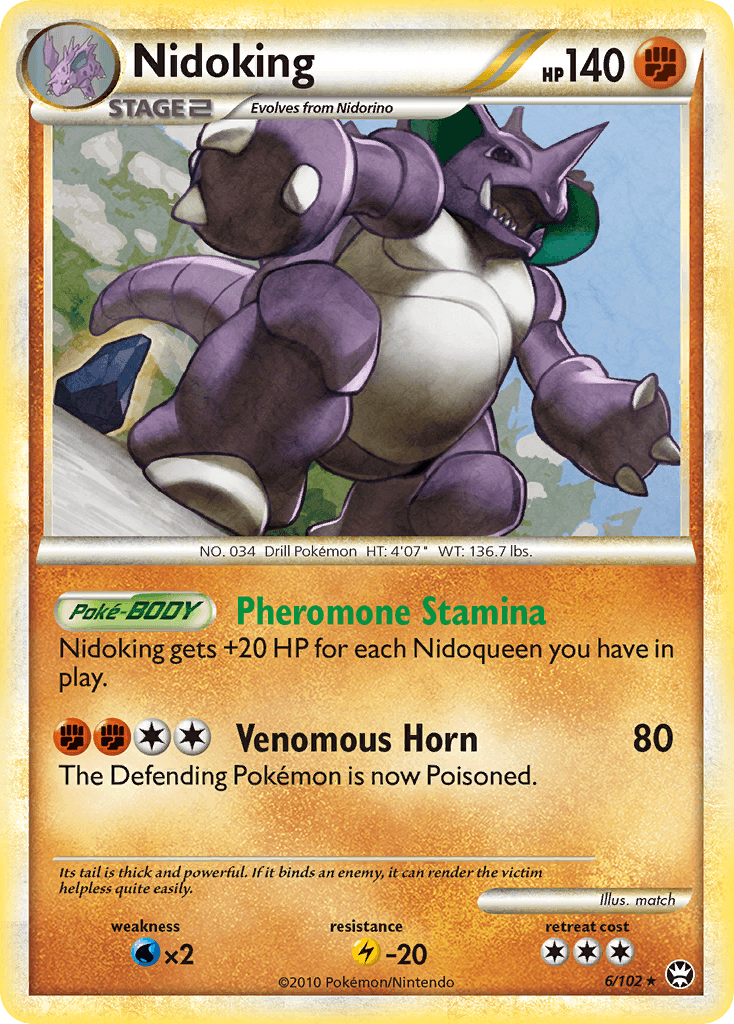 Nidoking HGSS4-6
