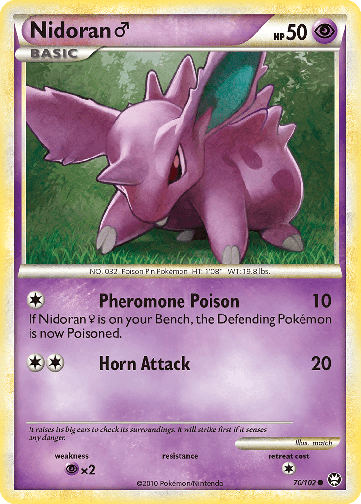 Nidoran ♂ HGSS4-70