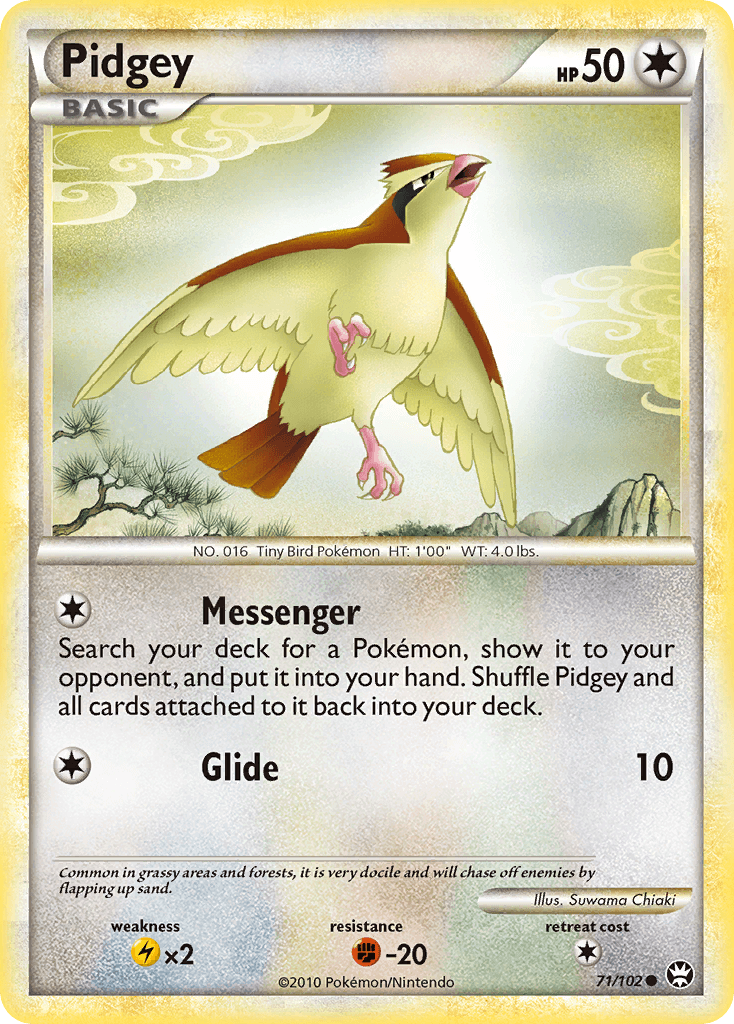Pidgey HGSS4-71