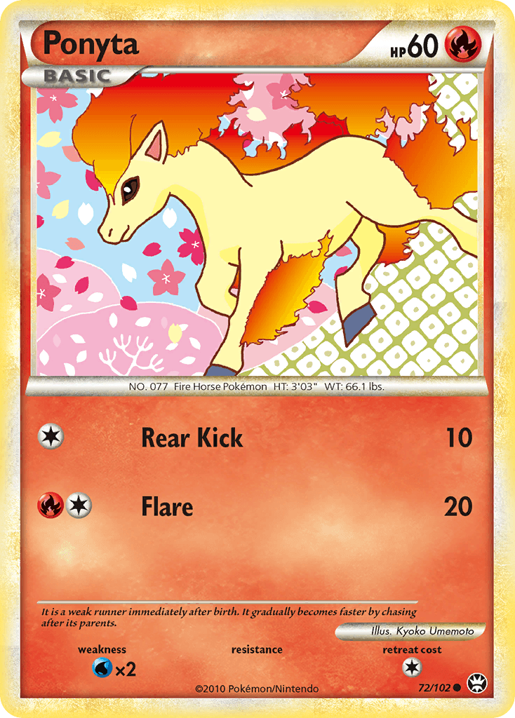 Ponyta HGSS4-72