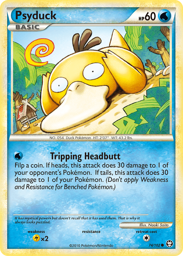 Psyduck HGSS4-74