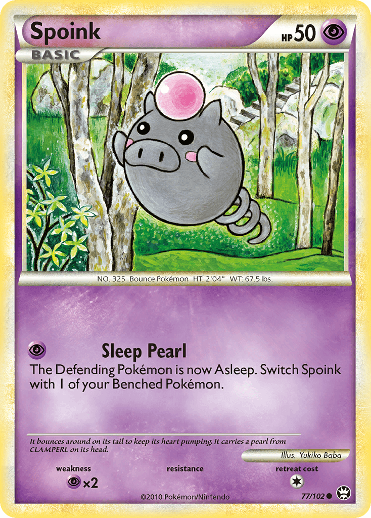 Spoink HGSS4-77