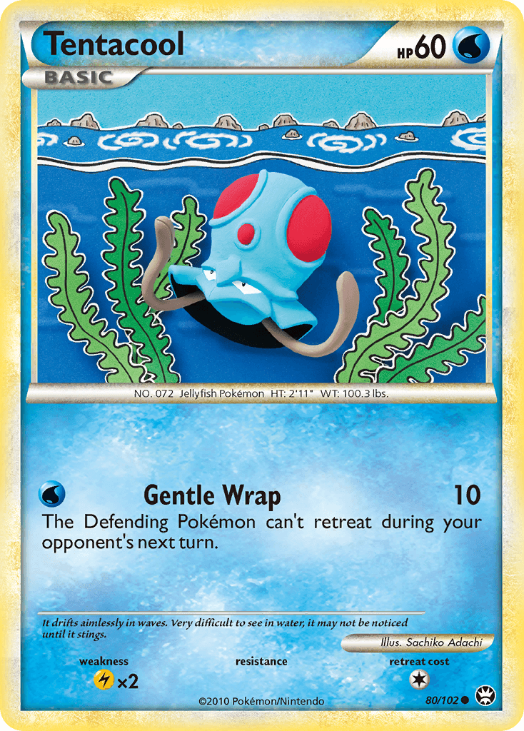 Tentacool HGSS4-80