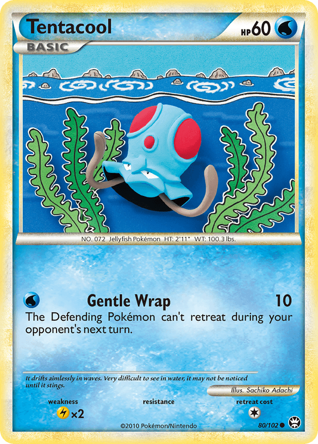 Tentacool HGSS4-80
