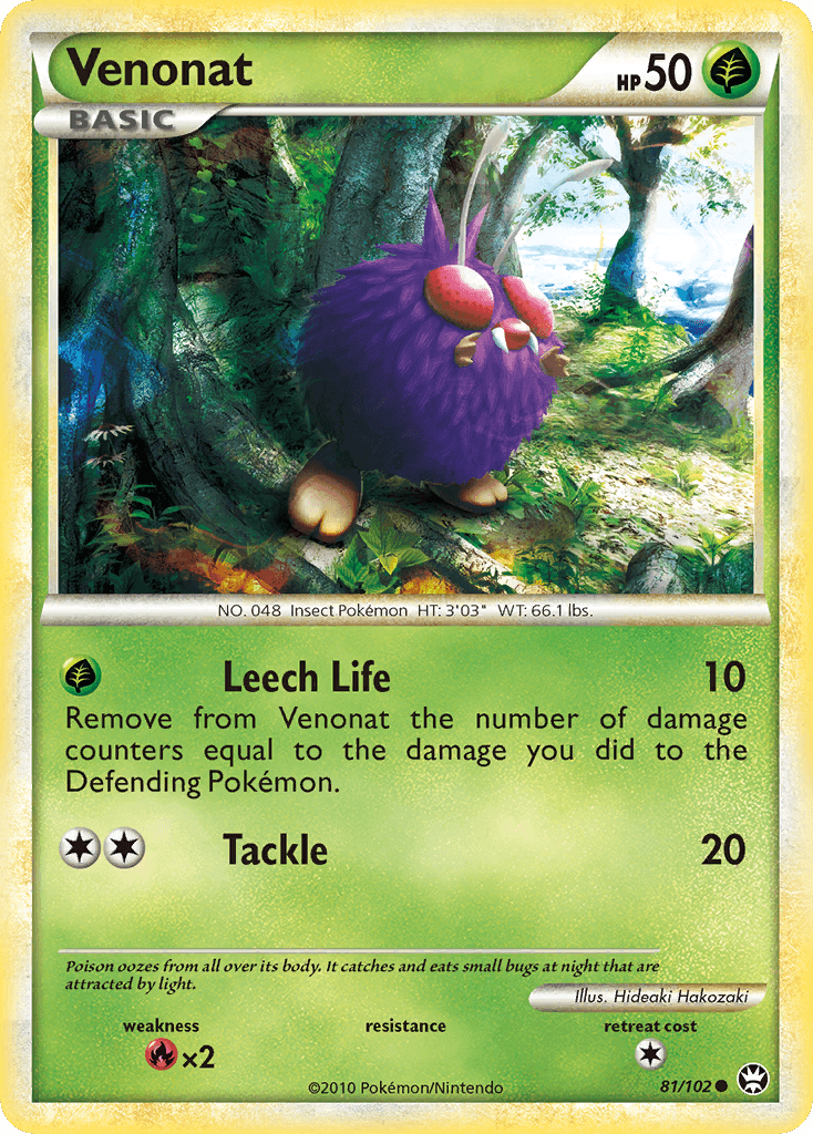 Venonat HGSS4-81